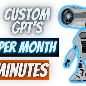 create custom gpt to build passive income with new chat gpt update! $3,000/month [part 1]