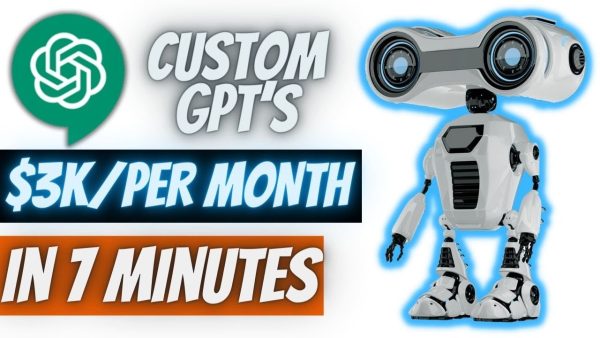 create custom gpt to build passive income with new chat gpt update! $3,000/month [part 1]