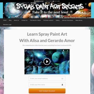 spray paint art secrets | spray paint art tutorials & techniques