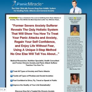 panic miracle™ official website stop panic attacks and anxiety holistically