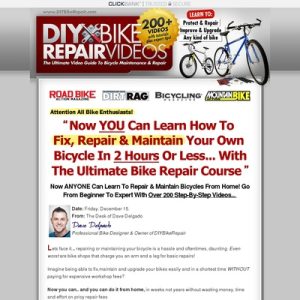 diybikerepair easy bicycle repair course with 200 videos and bike repair manuals