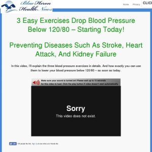 high blood pressure blue heron health news