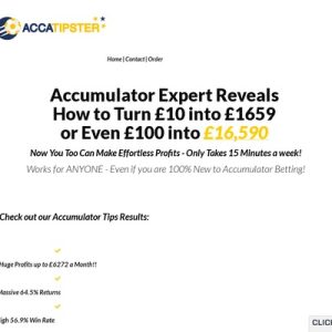 acca tipster – football accumulator tips – doubles & 5 fold specialists