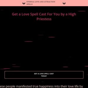 get your eternal love spell cast