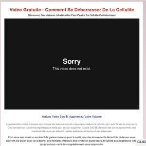 vidéo gratuite – comment se débarrasser de la cellulite new | libre de cellulite naturellement