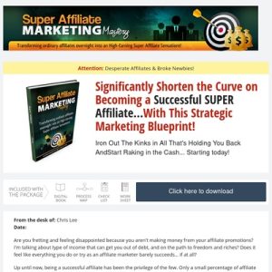 super affiliate marketing mastery