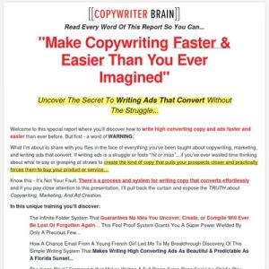 cwb letter copywriter brain