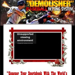 the demolisher sports betting system by author of the #1 system