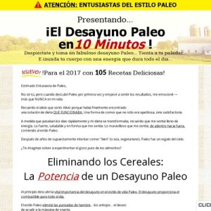 spanish version of paleo breakfast bible