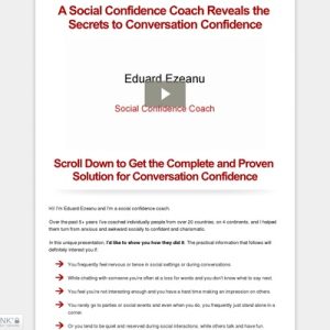 conversation confidence | social confidence secrets