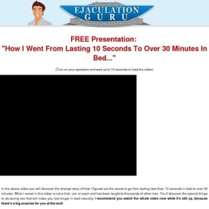 ejaculation guru: how to last over 30 minutes in bed naturally