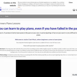 beginners piano lessons jackie clark music