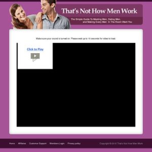 that's not how men work