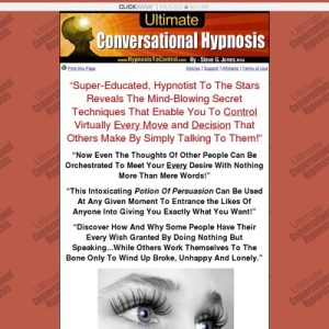 ultimate conversational hypnosis