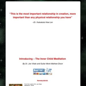 dr. joe vitale's inner child meditation