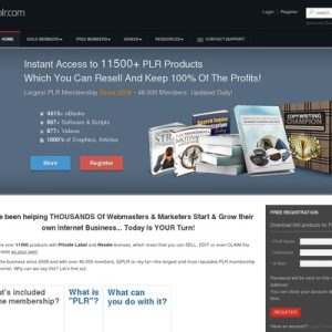 12590+ plr products join for free!