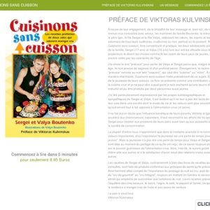 cuisinons sans cuisson