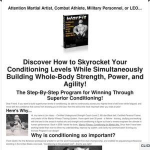 warfit conditioning system | warrior fitness