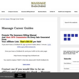 massage practice builder: ebooks