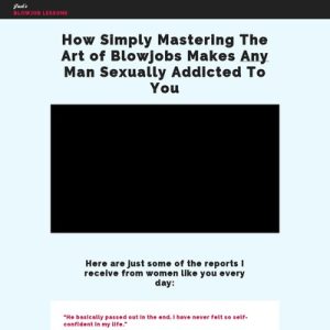 jack's blowjob lessons how to give the best blowjob in the world