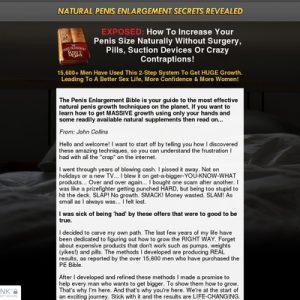 natural penis enlargement | the pe bible