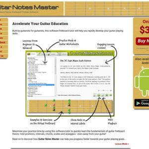 guitar notes master home