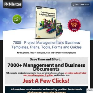 pmmilestone 2.0 pro by pmmilestone.com :: 9000+ project management and business templates