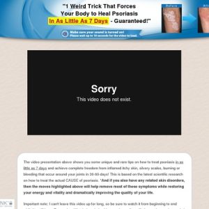 psoriasis revolution video heal psoriasis in 7 days