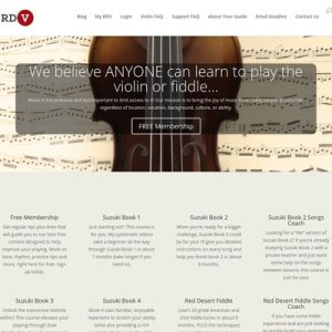 rdv | master violin lessons with red desert's online violin classes