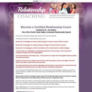 joe rubino's relationship coaching certification