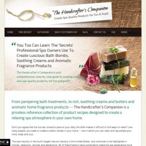 the handcrafter's companion create spa products at home