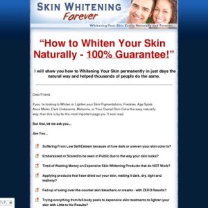 skin whitening forever whitening your skin easily, naturally and forever