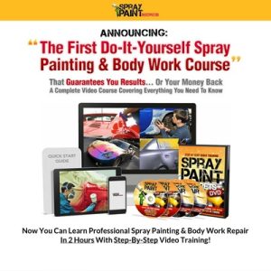 spraypaintvideos® how to spray paint your car auto painting & bodywork repair