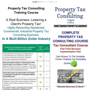 deliver correct real estate market valuation and property tax appeal course for residential and business real estate