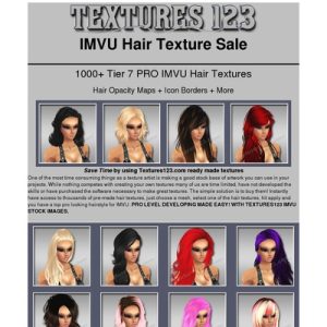 imvu hair texture sale