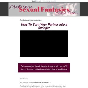 how to turn your partner into a swinger