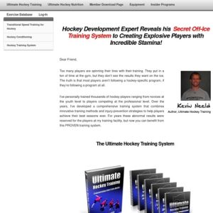 ultimate hockey training | transforming effort into ability