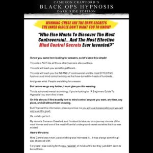 secrets of covert hypnosis | black ops : darkside edition